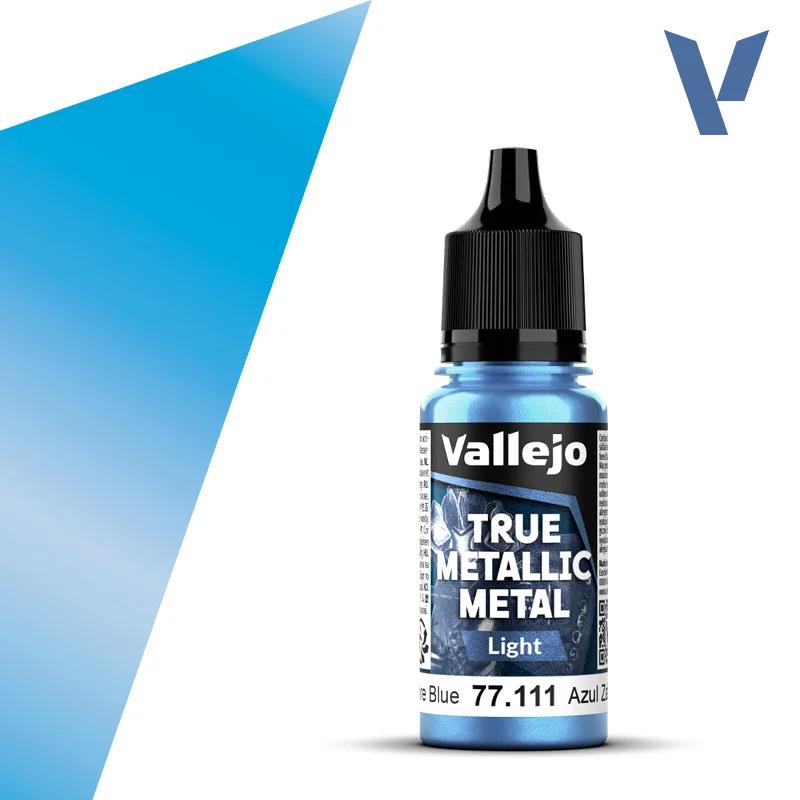 Vallejo True Metallic Sapphire Bluelight6pk — product photo
