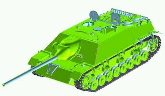 Tamiya 1/35 German Jagdpanzer IV 70 Model Kit — box art