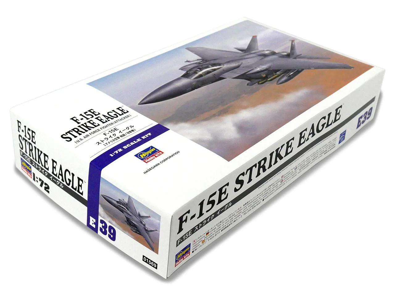 Hasegawa 1/72 F-15E Strike Eagle Model Kit — official product photo 2