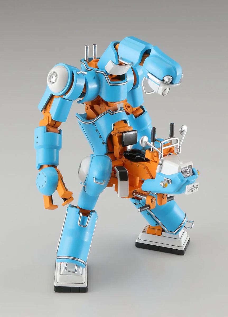 Hasegawa Mechatro Chubu 01 Orange Sky Blue1 35 Model Kit — official product photo 4