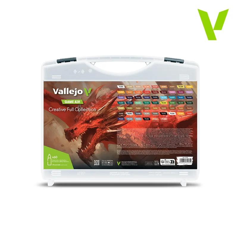 Vallejo Game Air Case Creative Collection 58pcs — product photo
