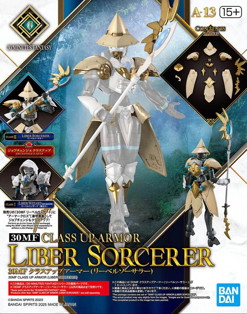 Bandai 1/144 30MF Liber Sorcerer Class Up Armor Model Kit — official product photo 5