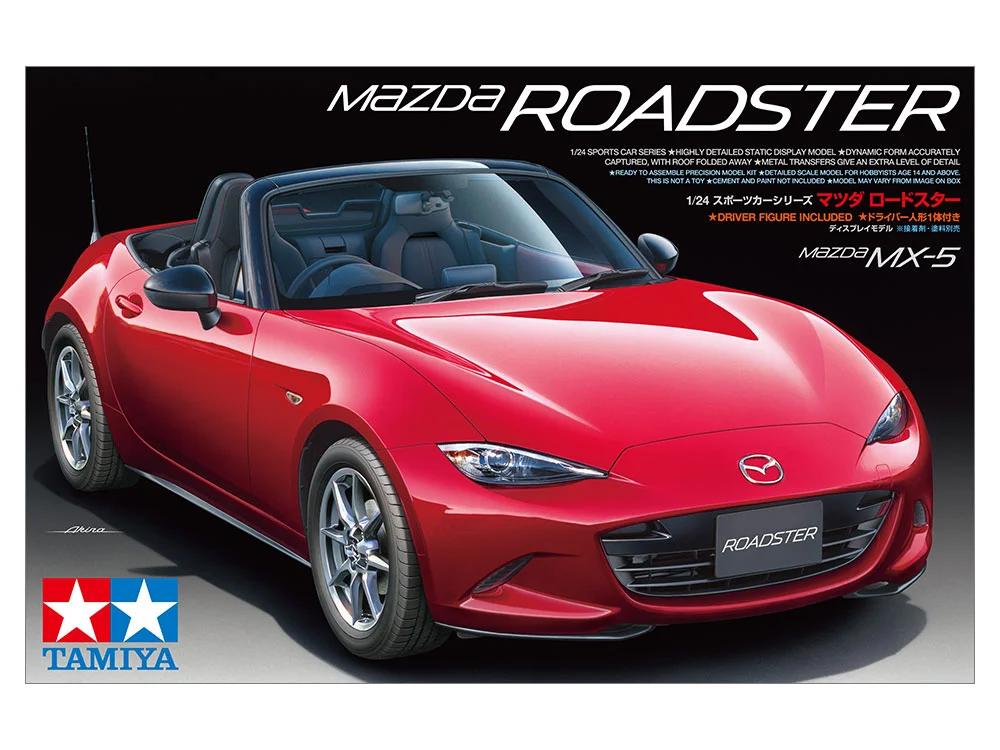 Tamiya 1/24 MX-5 Mazda Model Kit — official product photo 1