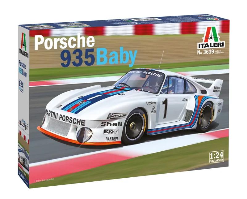 Italeri 1/24 Porsche 935 Baby Model Kit — official product photo 2