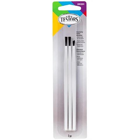 Testors 3 Brush Set 6pk 8704 — product photo