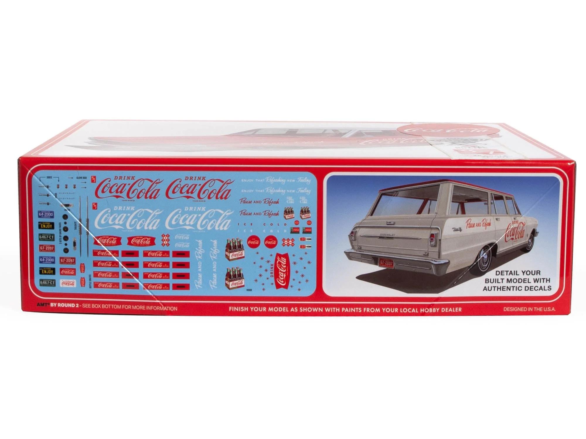 AMT 1/25 63 Chevy II Nova Wagon W Crate Model Kit — official product photo 3