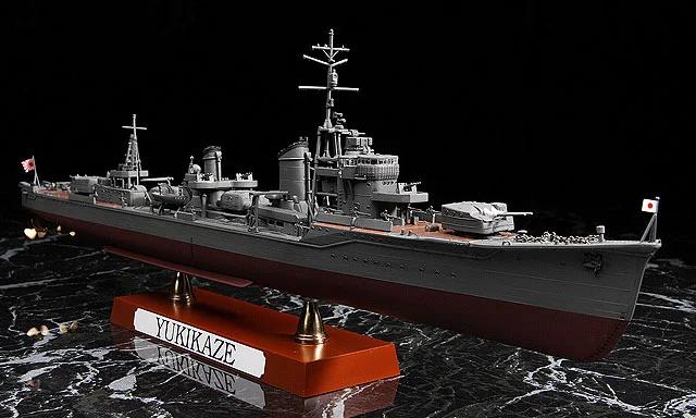 Hasegawa 1/350 Ijn Destroyer Yukikaze Model Kit — official product photo 3