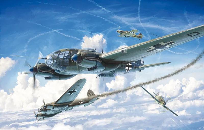 Italeri 1/72 Heinkel He-111h Model Kit — official product photo 1