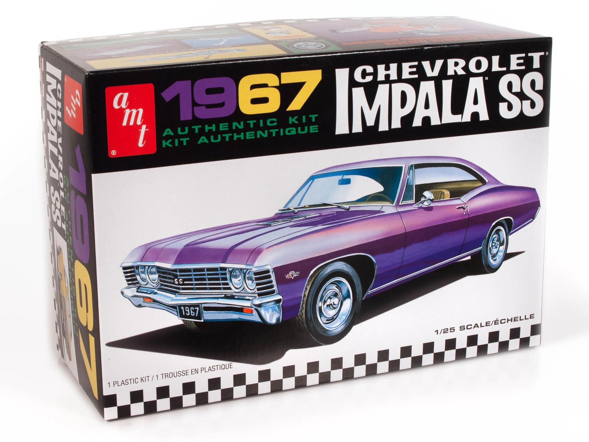 AMT 1/25 67 Chevy Impala Ss Model Kit — official product photo 1