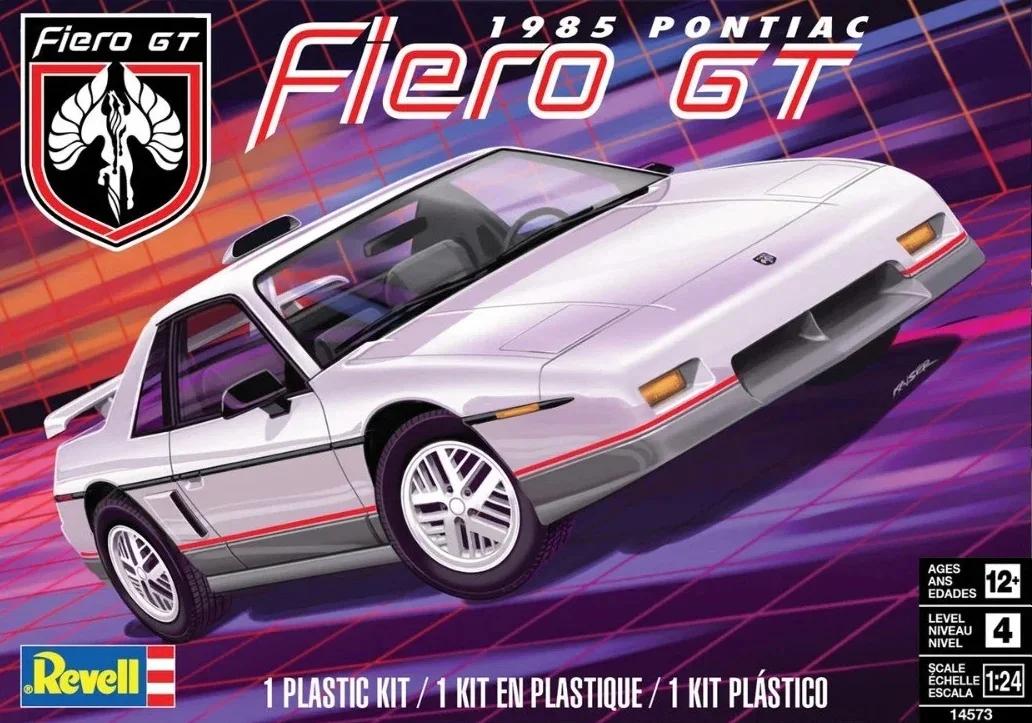 Revell 1/24 1985 Pontiac Fiero Gt Model Kit — box art