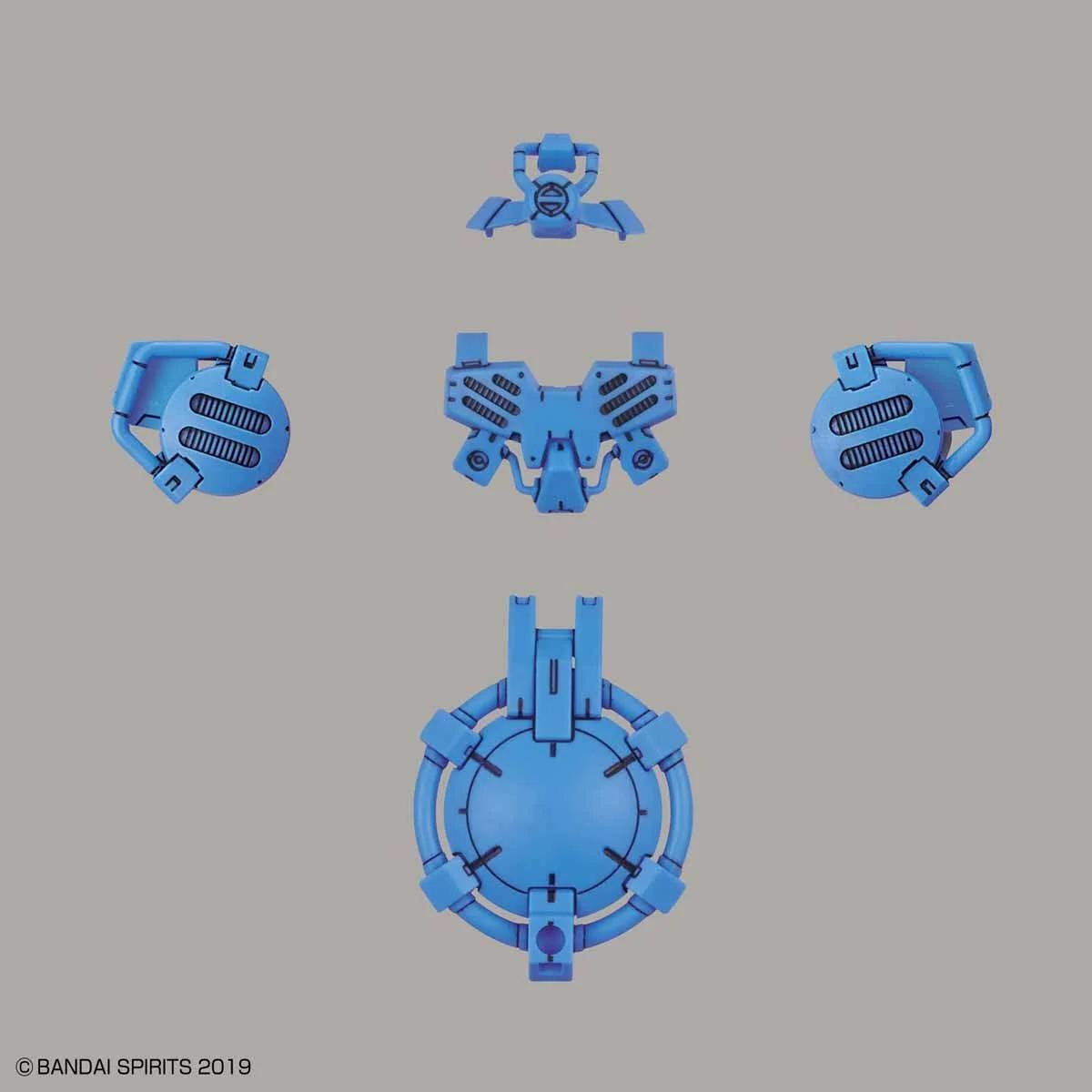 Bandai 1/144 30MM Spec Forces Option Armor Portanovap Model Kit — official product photo 1