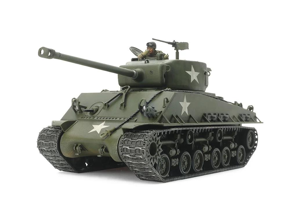 Tamiya 1/48 US Med Tank M4a3e8 Easy 8 Model Kit — official product photo 1