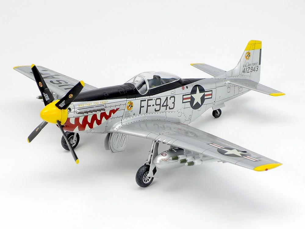 Tamiya 1/72 F-51 Mustang Korean War Model Kit — official product photo 1