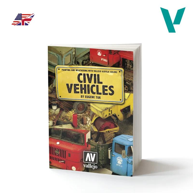 Vallejo Book Civil Vehicles Painting Weatherin — product photo