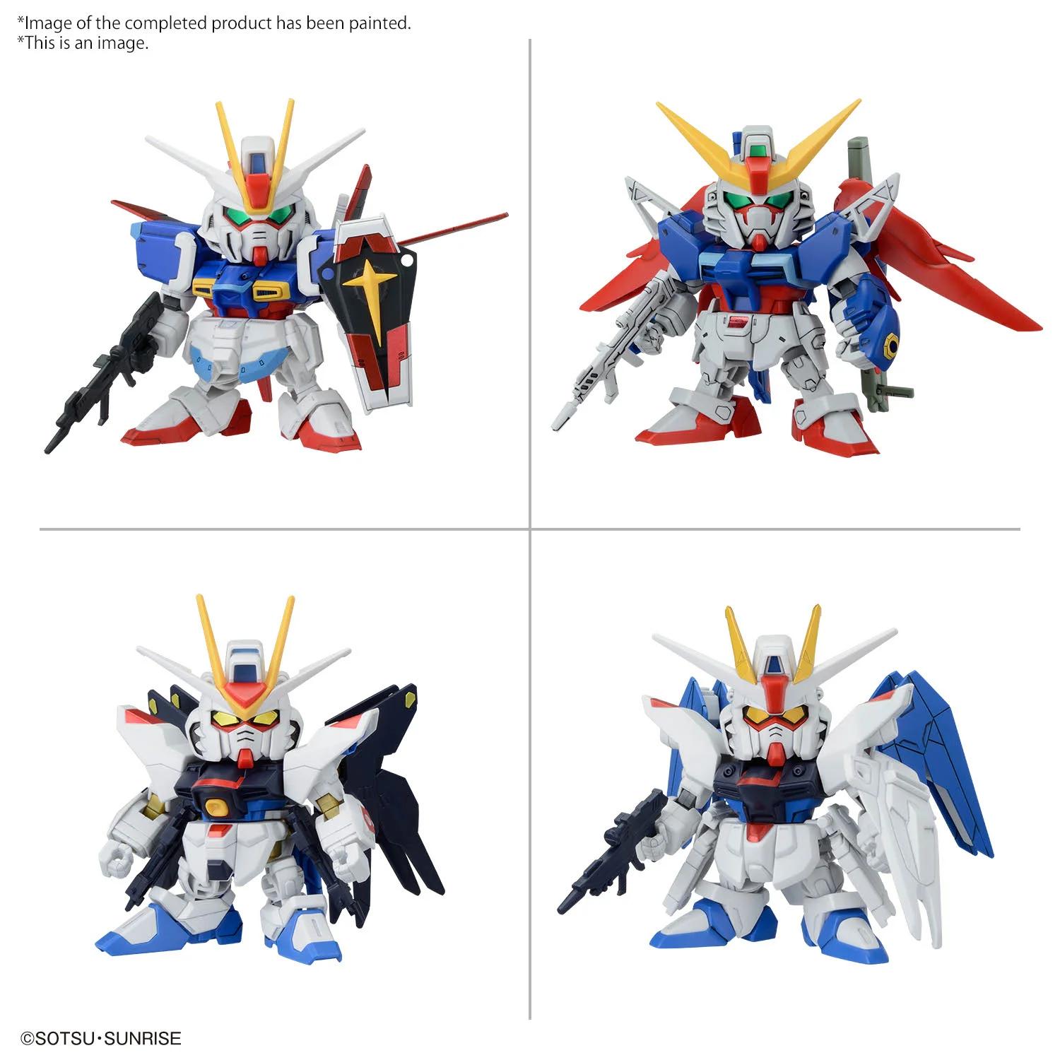 Bandai SD Senshi C E Battles Destiny Set Model Kit — official product photo 4