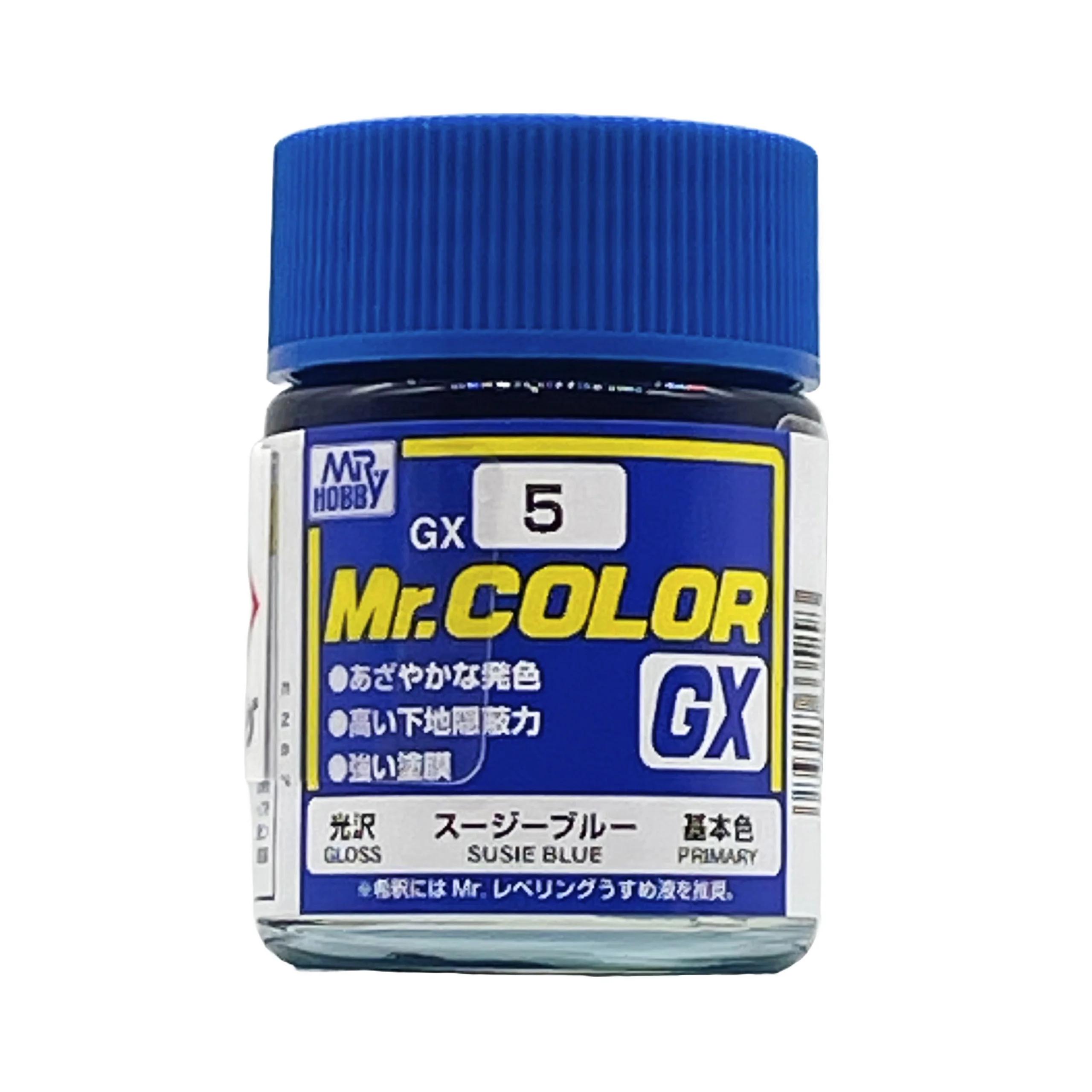 Mr. Hobby Mr. Color GX Susie Blue (GX5) 18 ml — official product photo 1