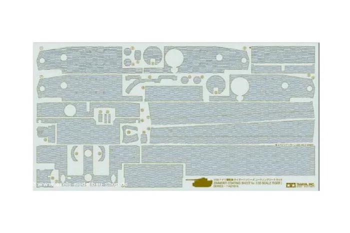 Tamiya 1/35 Zimmerit Coating Model Kit — box art