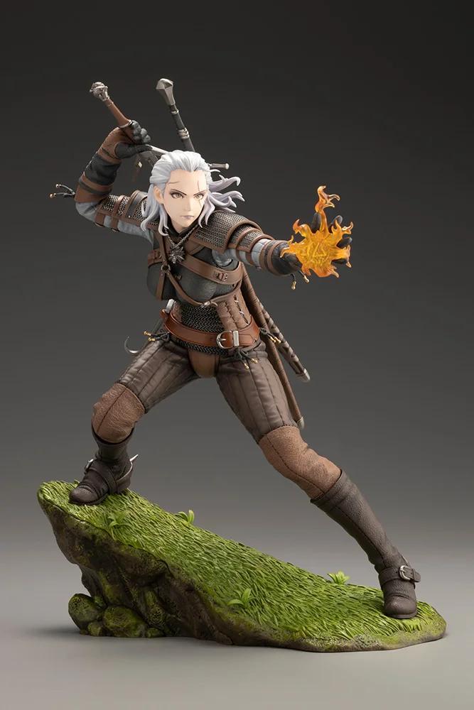 The Witcher Geralt Bishoujo Statue — product photo