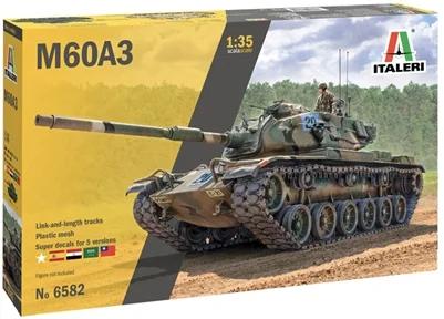 Italeri 1/35 M60a-3 Mbt Model Kit — box art