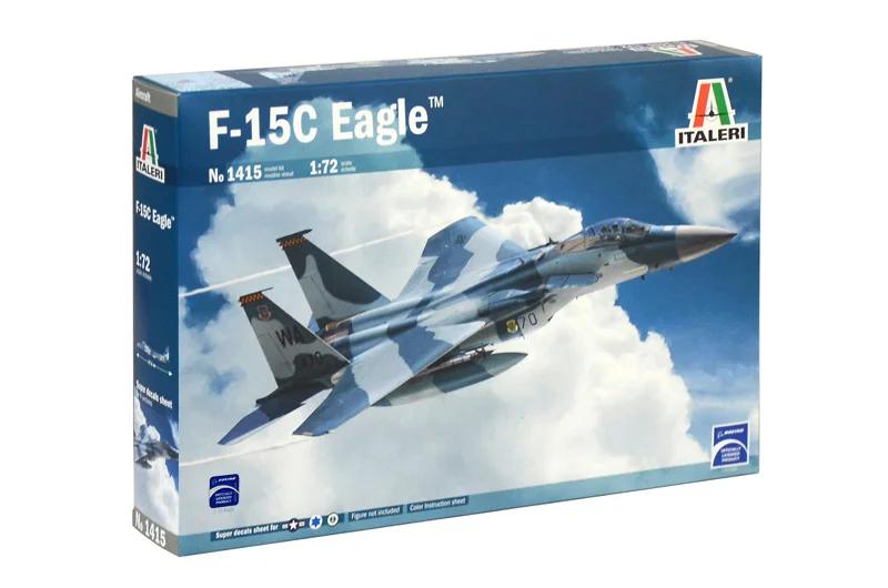 Italeri 1/72 F15c Eagle Aircraft Model Kit — official product photo 2