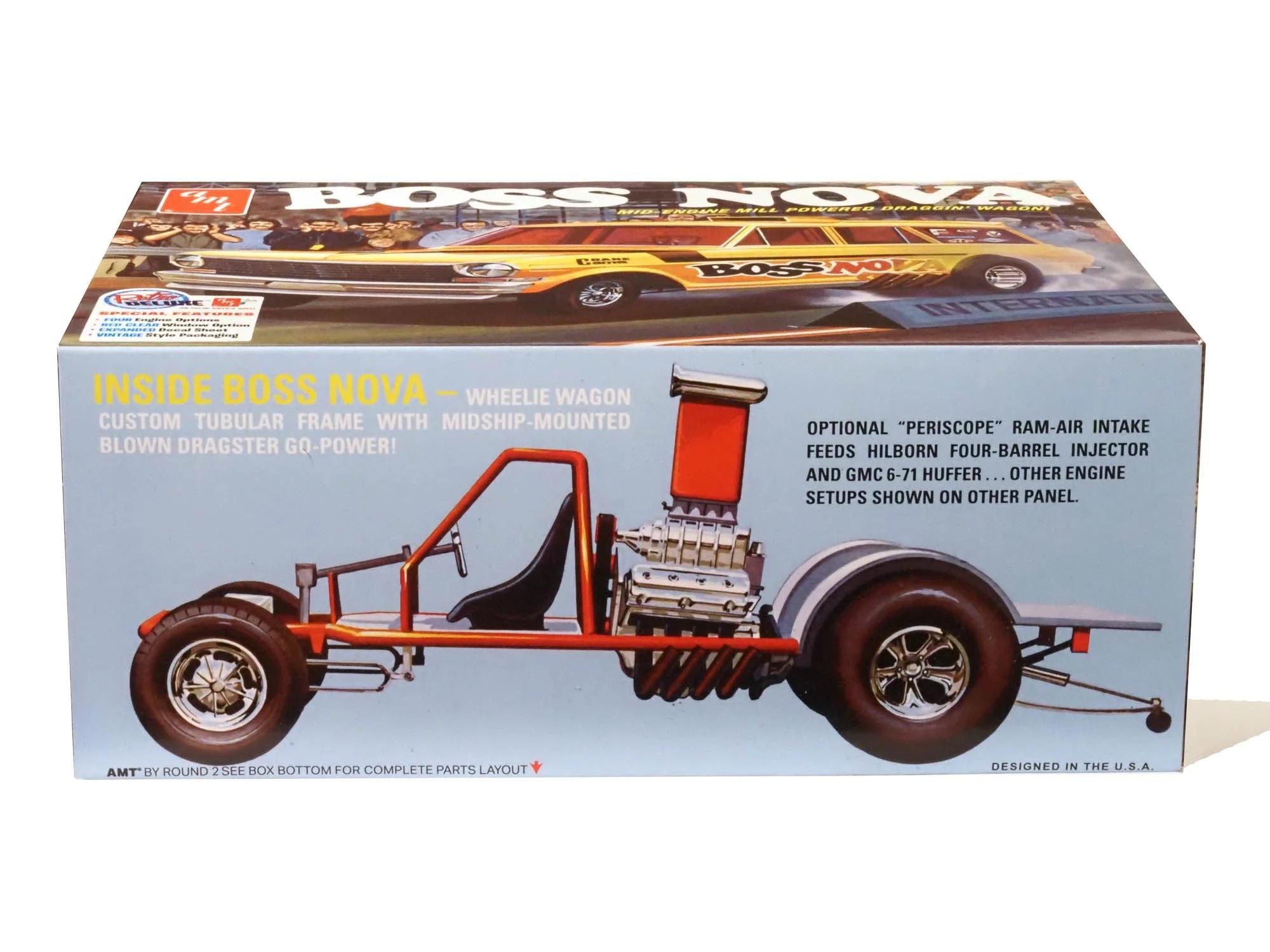 AMT 1/25 Boss Nova Funny Car Model Kit — official product photo 4