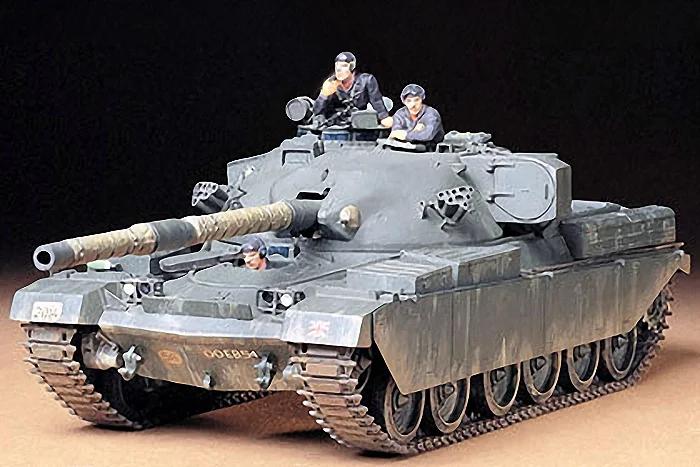 Tamiya 1/35 Br Chieftain Mk5 Tank Model Kit — box art