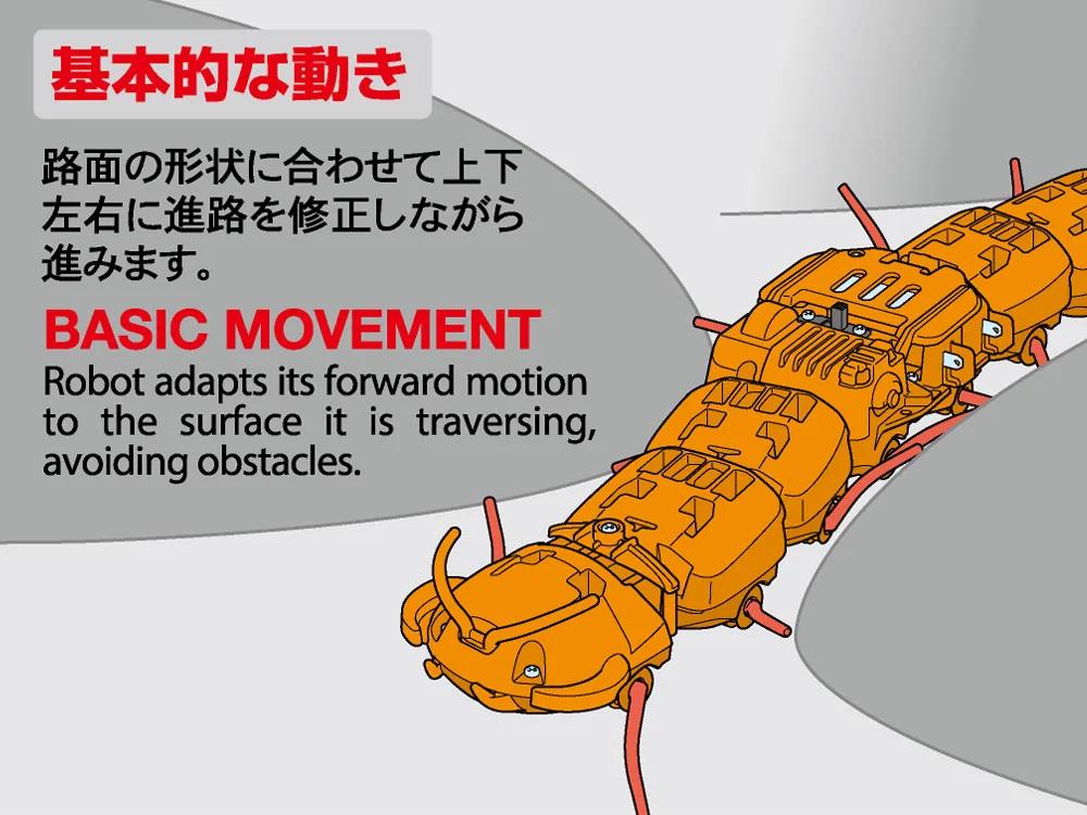 Tamiya Centipede Robot Cl Orange Ltde Model Kit — official product photo 2