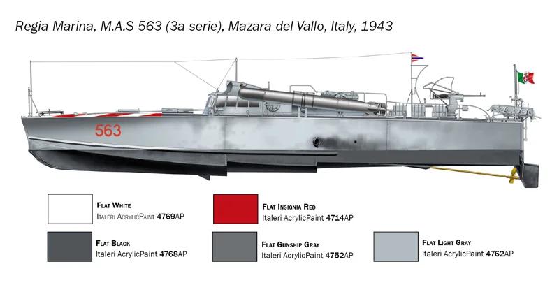 Italeri 1/35 M S 568 4a Series W Crew Model Kit — official product photo 4