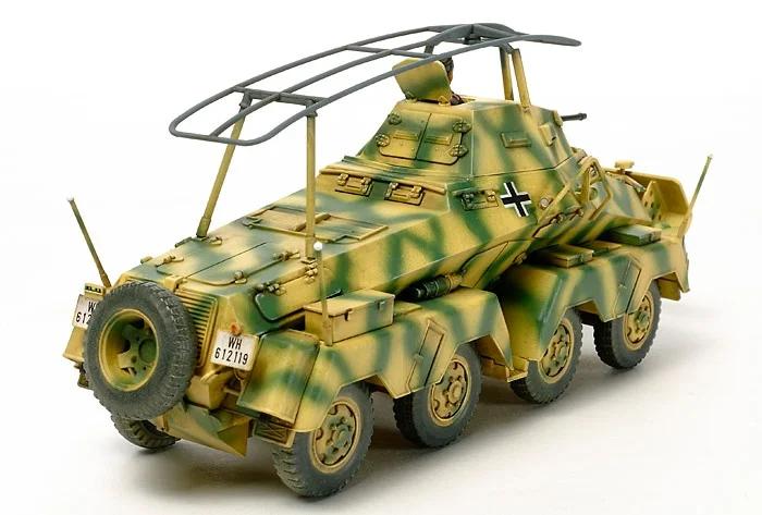Tamiya 1/48 German 8 Wheeled SD Kfz 232 Model Kit — official product photo 2