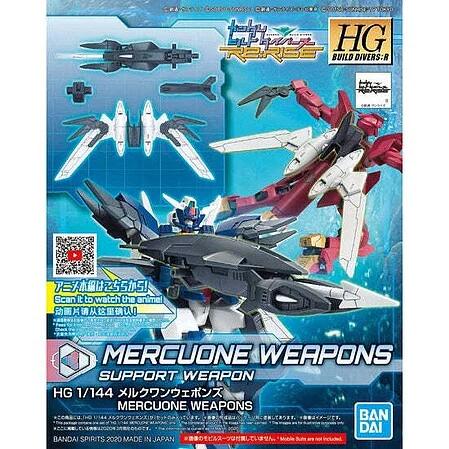 Bandai 1/144 HG Mercuone Weapons Model Kit — box art