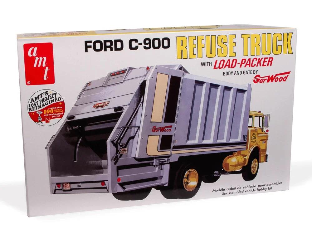AMT 1/25 C-600 Ford Load Packer Garbage Truc Model Kit — official product photo 1