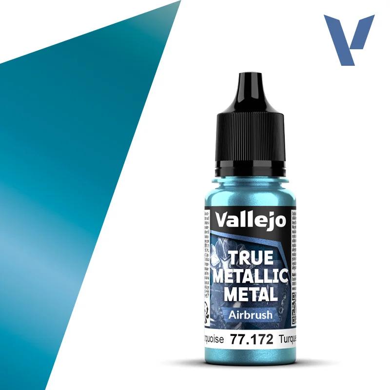 Vallejo True Metallic Hydra Turquoiseair6pk — product photo