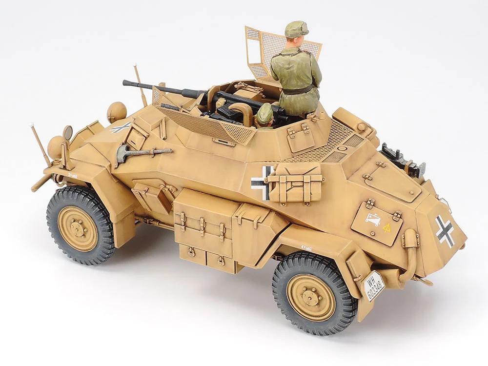 Tamiya 1/35 SD Kfz 222 Armored Car Model Kit — official product photo 2