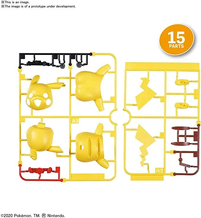 Bandai 01 Pikachu Pokemon Quick Model Kit — official product photo 4