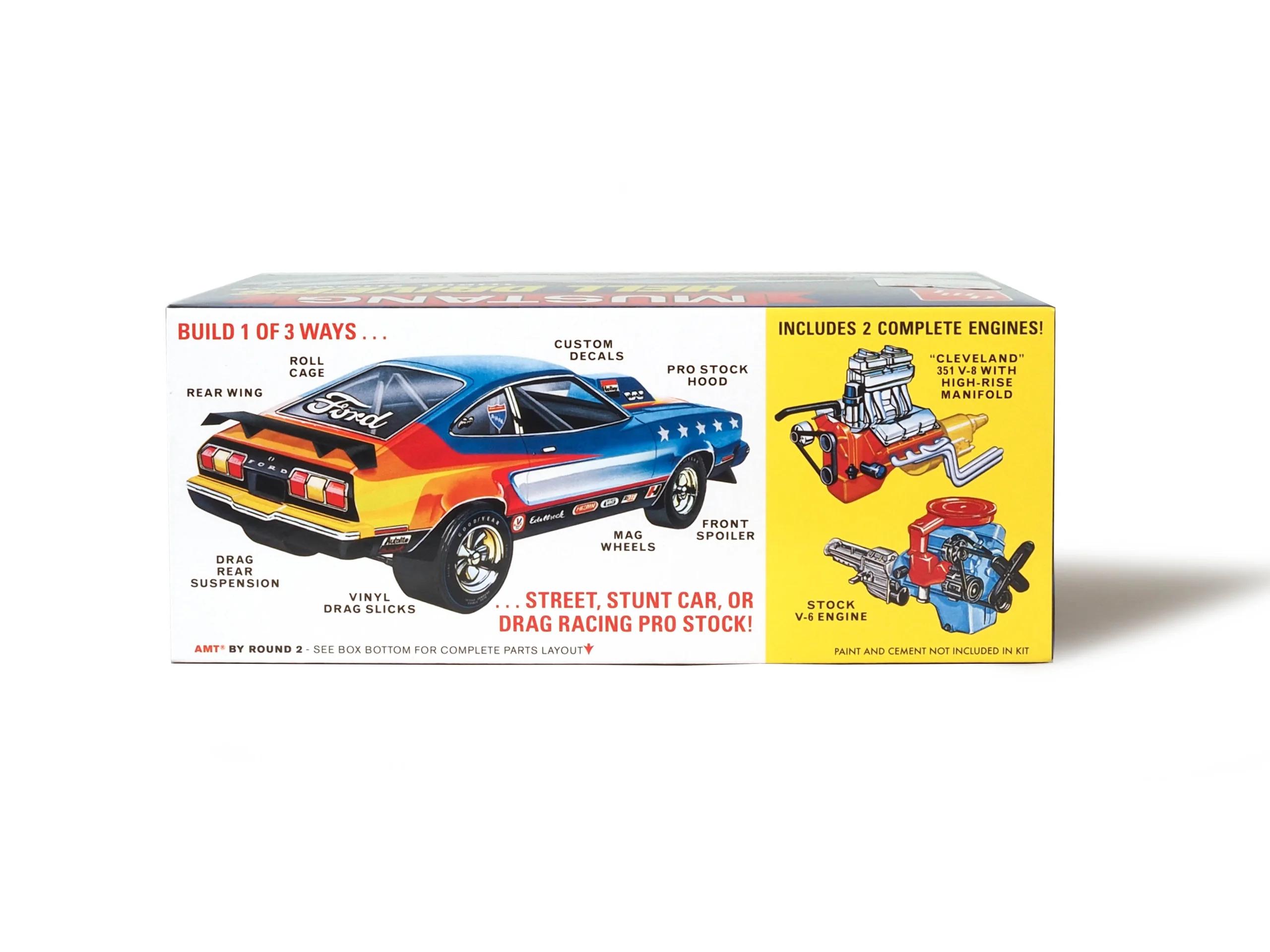 AMT 1/25 77 Ford Mustang Hells Drivers Model Kit — official product photo 4
