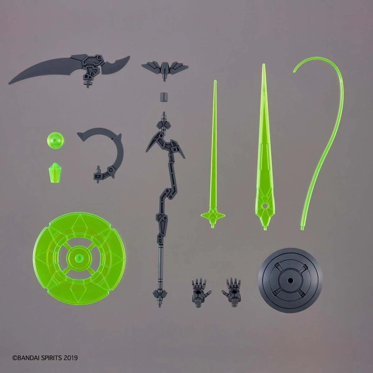 Bandai 1/144 30MM Witchcraft Weapons Customized Model Kit — official product photo 1