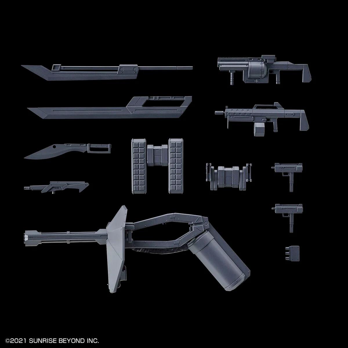 Bandai 1/144 HG Amaim Warrior At Borderline Set 2 Model Kit — official product photo 1