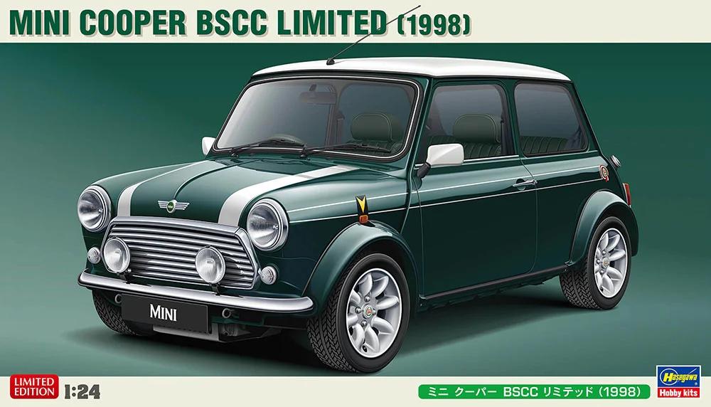 Hasegawa Mini Cooper Bscc Ltd 1998 Model Kit — official product photo 1