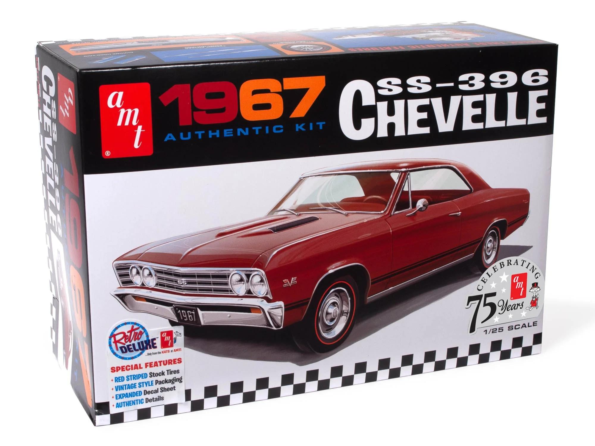 AMT 1/25 67 Chevy Chevelle Ss396 Model Kit — official product photo 1