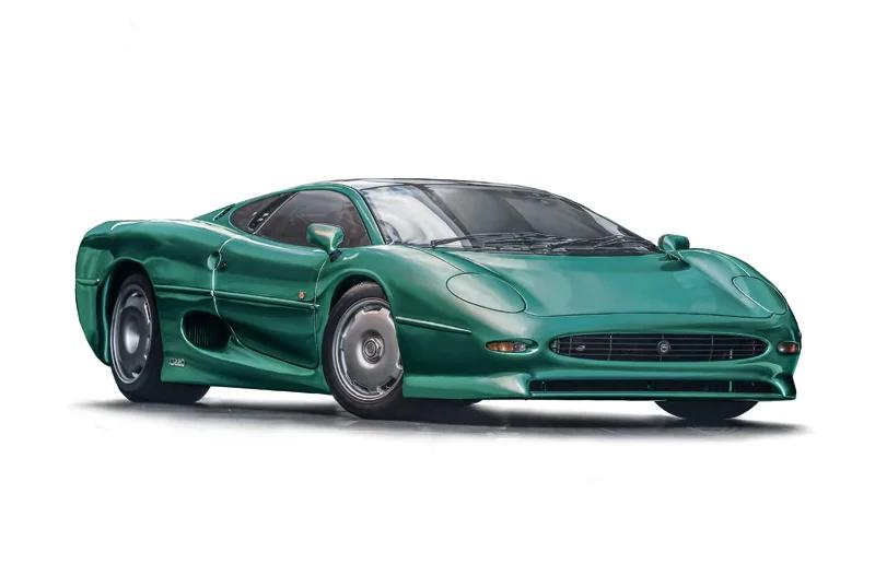 Italeri 1/24 Jaguar Xj220 Model Kit — official product photo 1