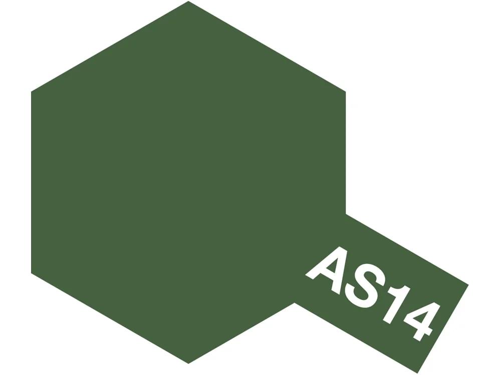 Tamiya As-14 Olive Green US Spr Model Kit — official product photo 1