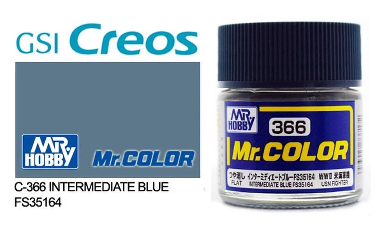 Mr. Color C366 Flat Intermediate Blue (FS35164) 10ml — product photo