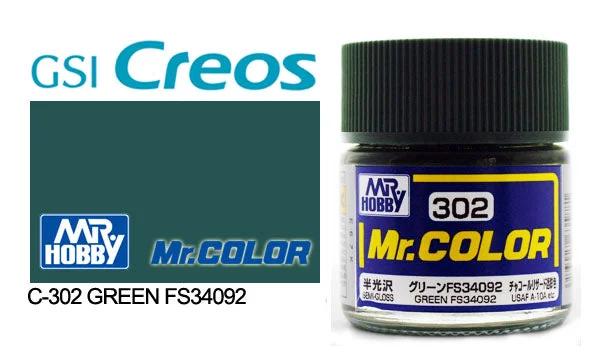 Mr. Color C302 Semi-Gloss Green FS34092 10ml — product photo