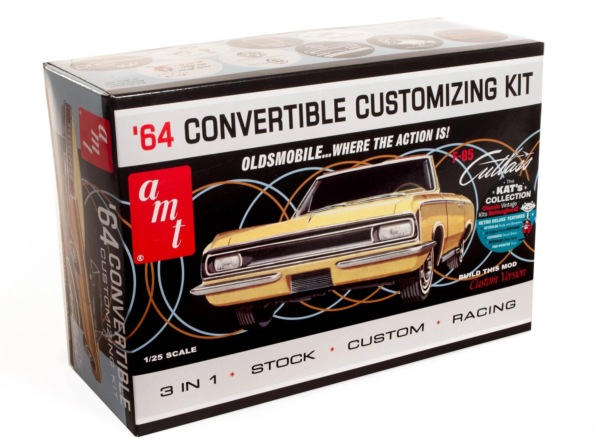 AMT 1/25 F-85 1964 Olds Cutlass Convertible Model Kit — official product photo 1
