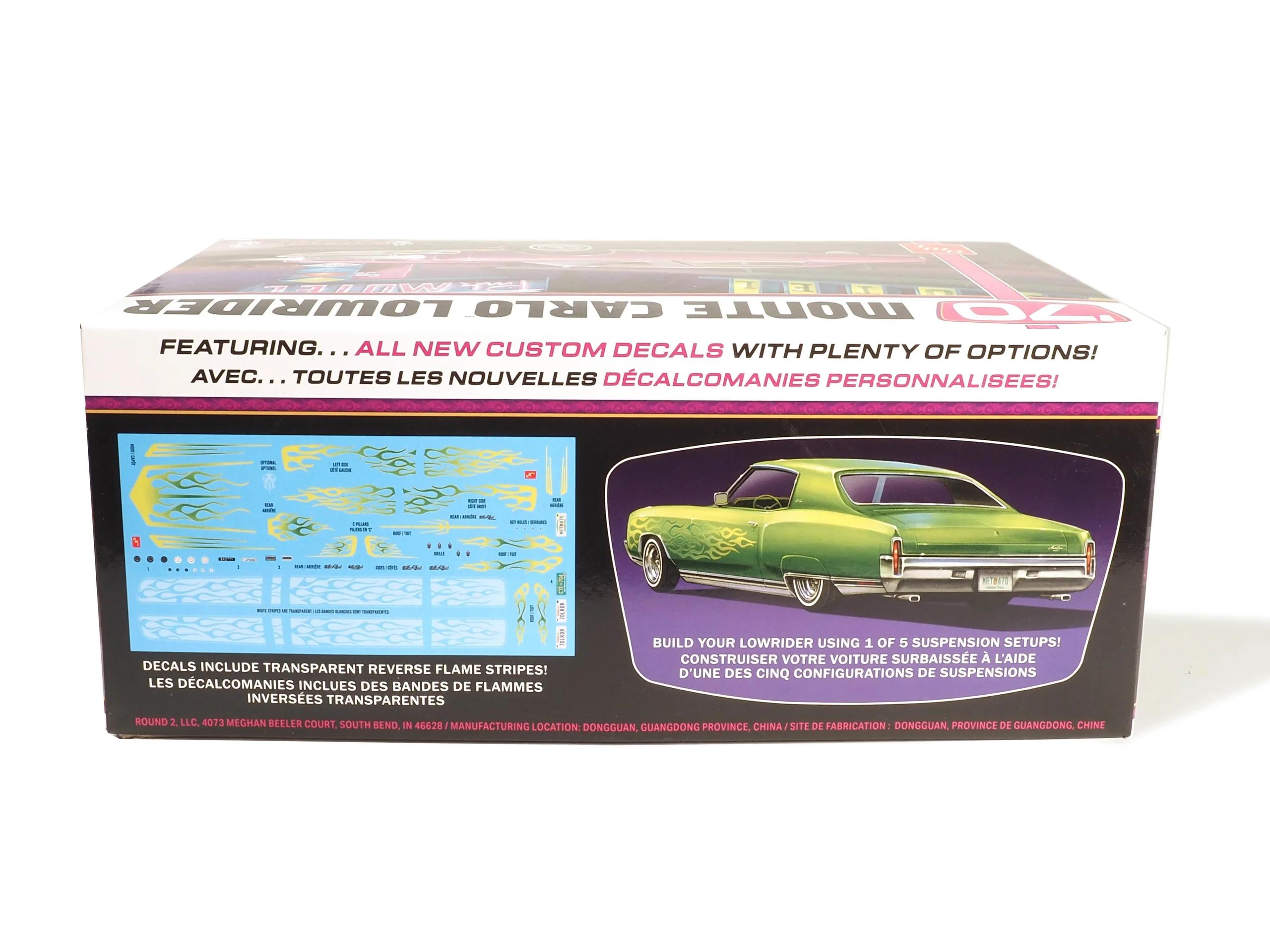 AMT 1/25 1970 Chevy Monte Carlo Lowrider Model Kit — official product photo 4