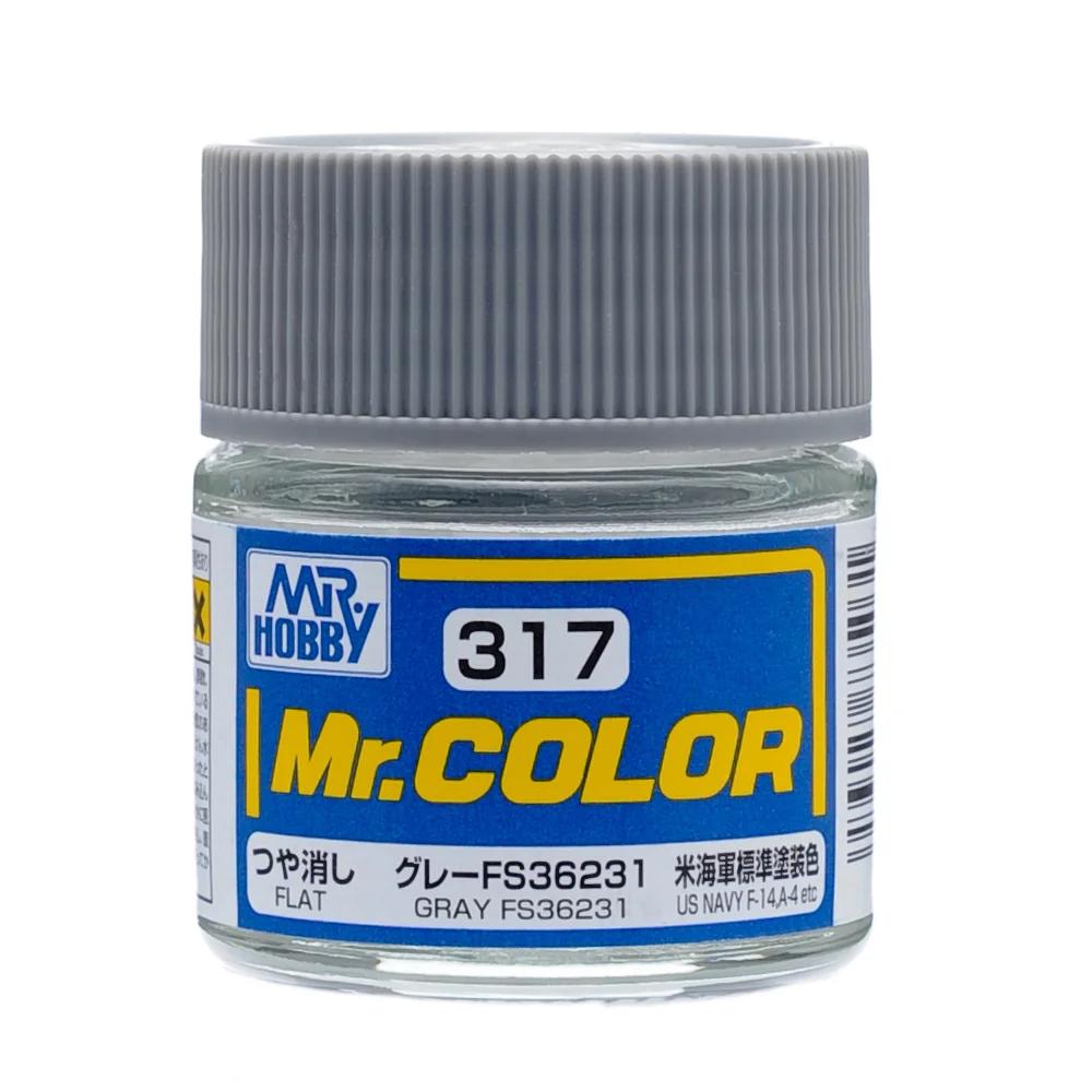 Mr. Hobby Mr. Color Gray FS36231 (C317) 10 ml — official product photo 1