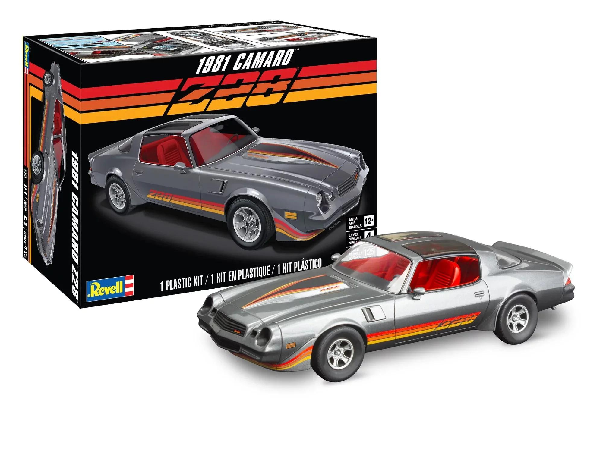 Revell 1/25 Z-28 81 Camaro Model Kit — official product photo 1