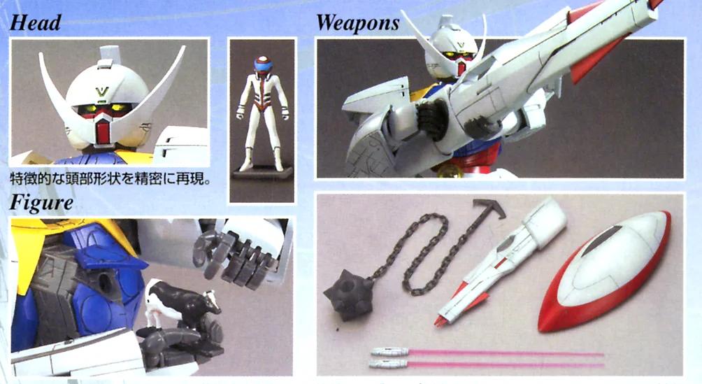 Bandai 1/100 MG Turn A Model Kit — product photo 5