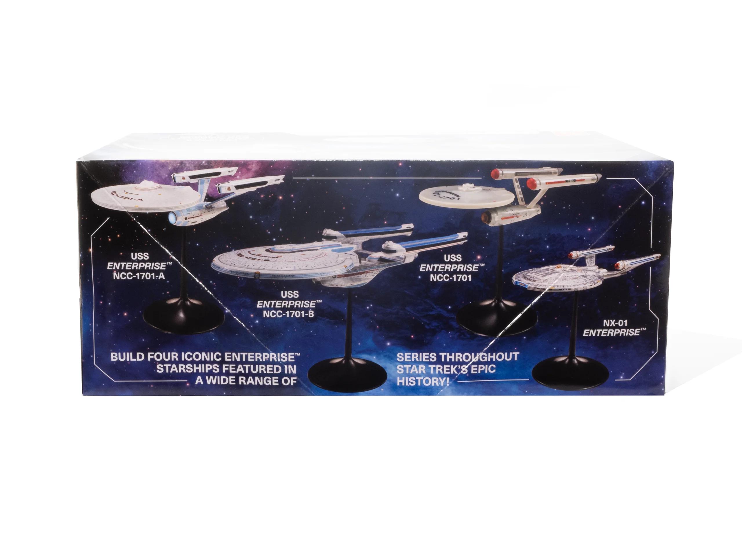 AMT 1/2500 Startrek Uss Enterprise 4pc Set Model Kit — official product photo 2