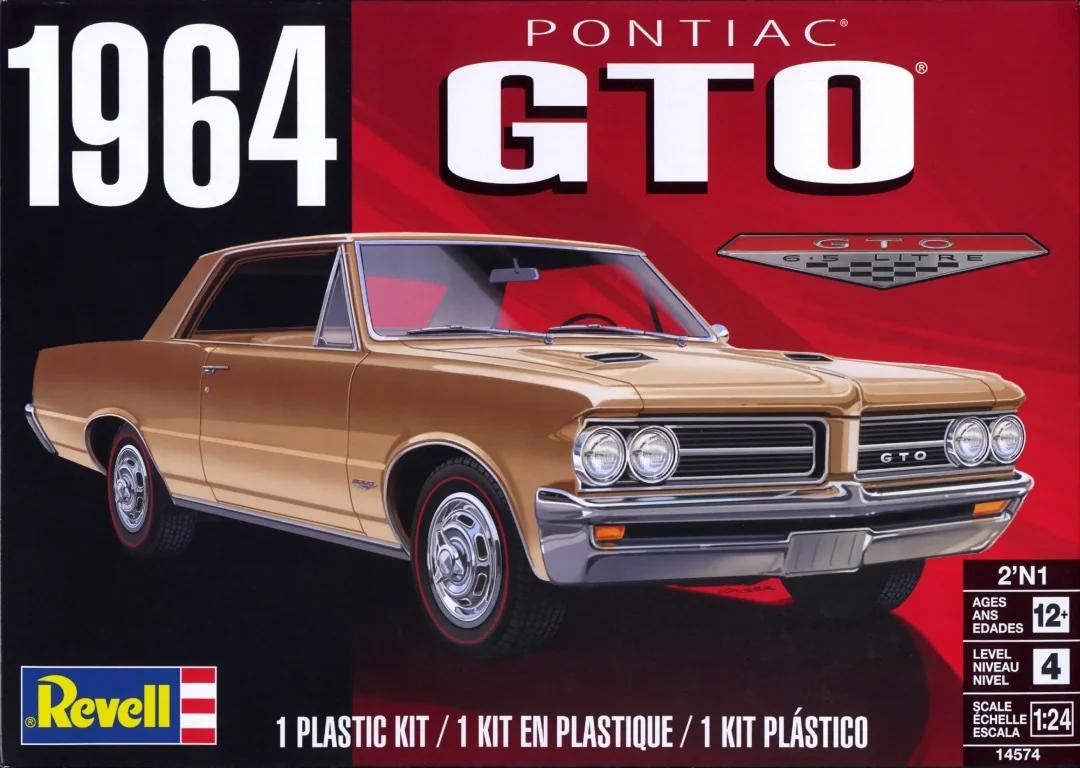 Revell 1/24 1964 Pontiac Gto Model Kit — box art